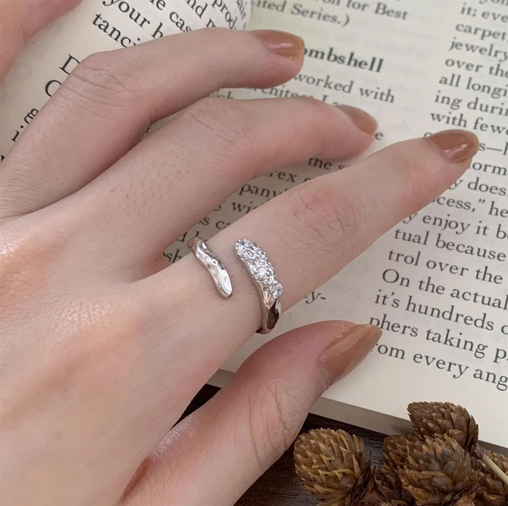 Delicate Artisan Silver Ring