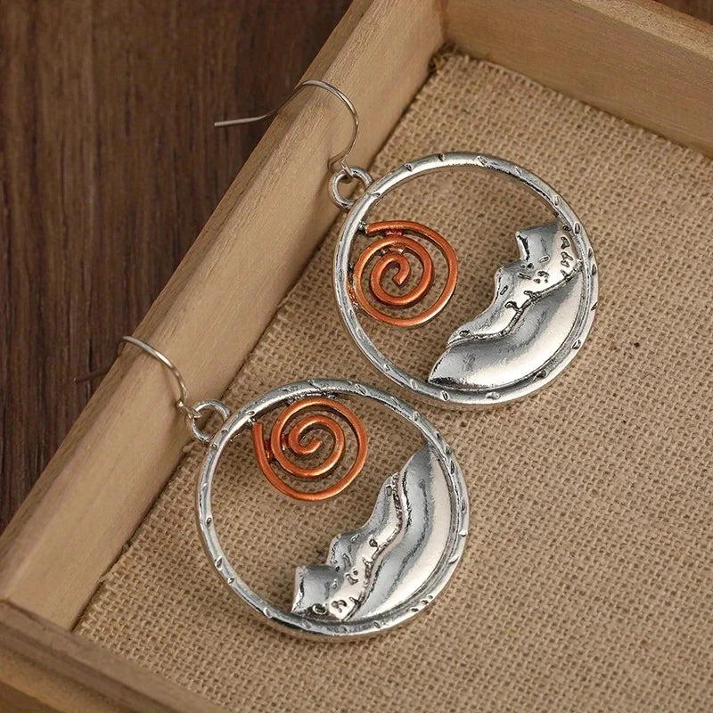 Beautiful Silver Earring with Unique Style