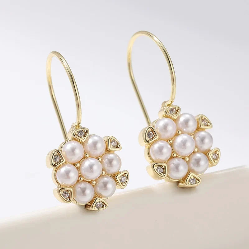 Delicate Artisan Pearl Earring