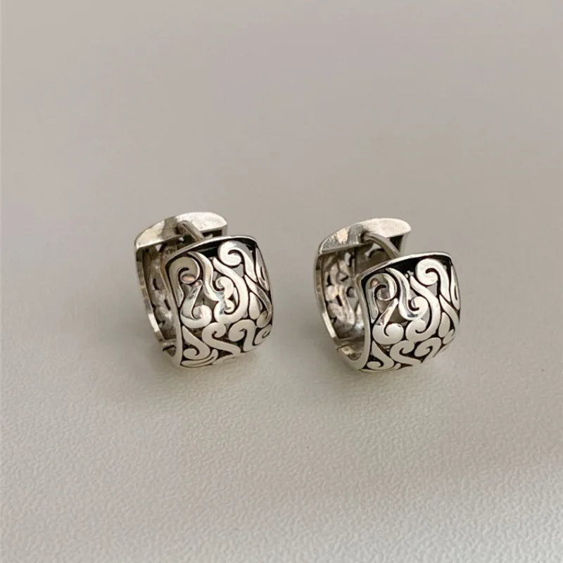 Classic Silver Earring with Timeless Appeal