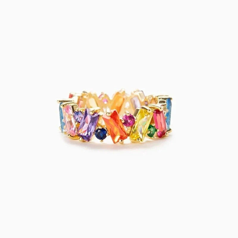 Delicate Artisan Gold Ring
