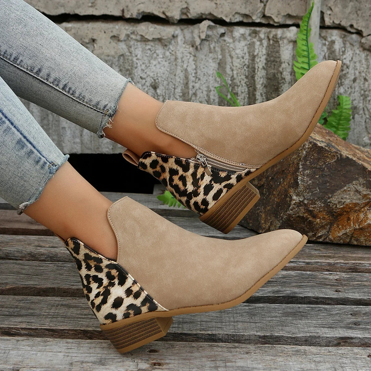 Sleek and Supportive Orthopedic Boots