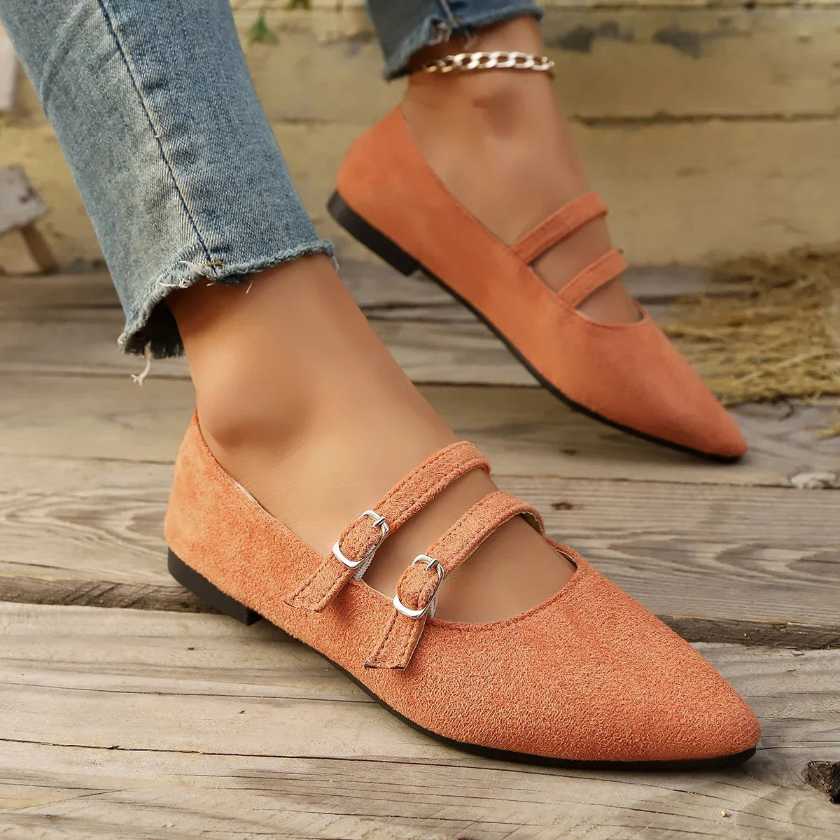 Sleek and Supportive Orthopedic Flats