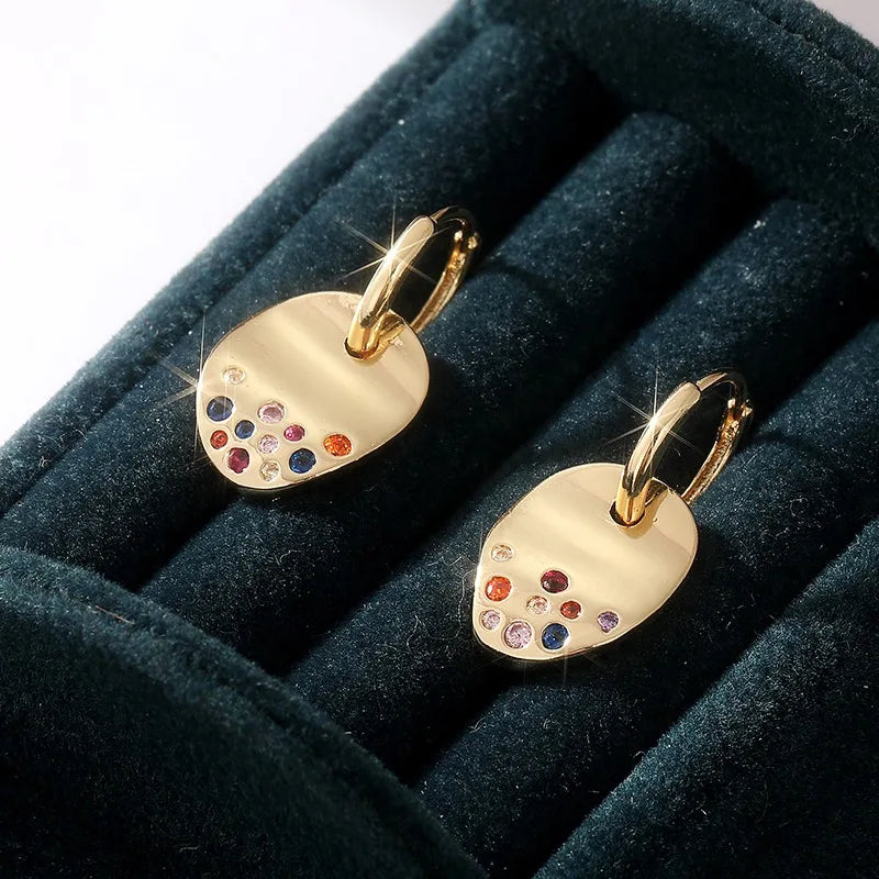 Romantic Gold Earring for Special Moments
