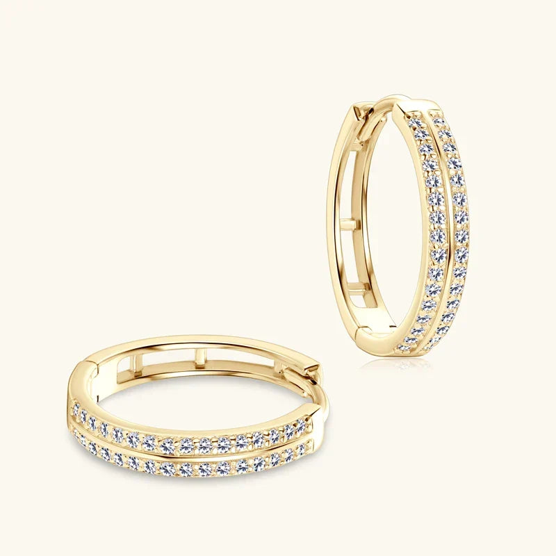 Romantic Gold Earring for Special Moments