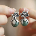 Vintage Handmade Silver Earring