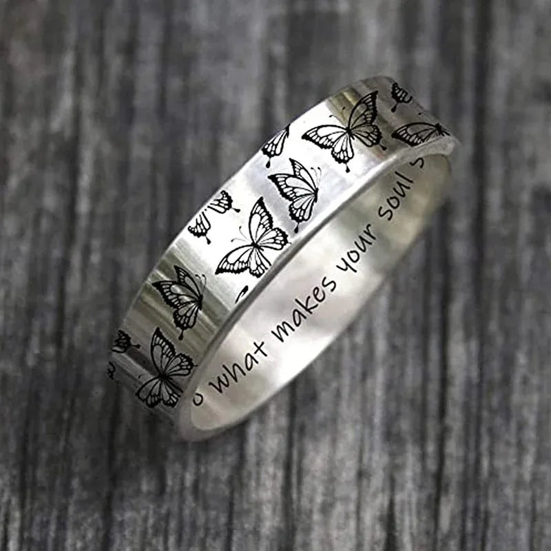 Delicate Artisan Silver Ring
