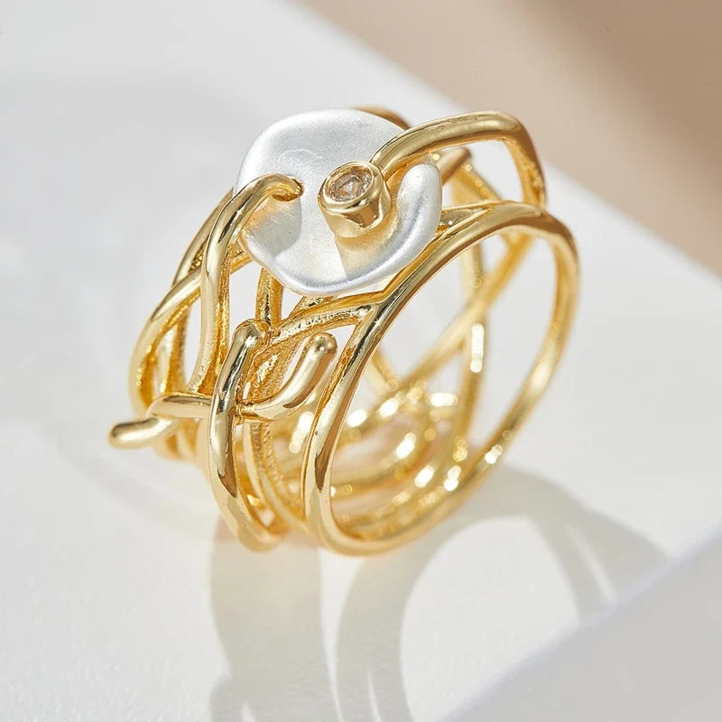 Romantic Gold Ring for Special Moments