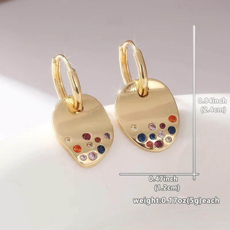 Romantic Gold Earring for Special Moments
