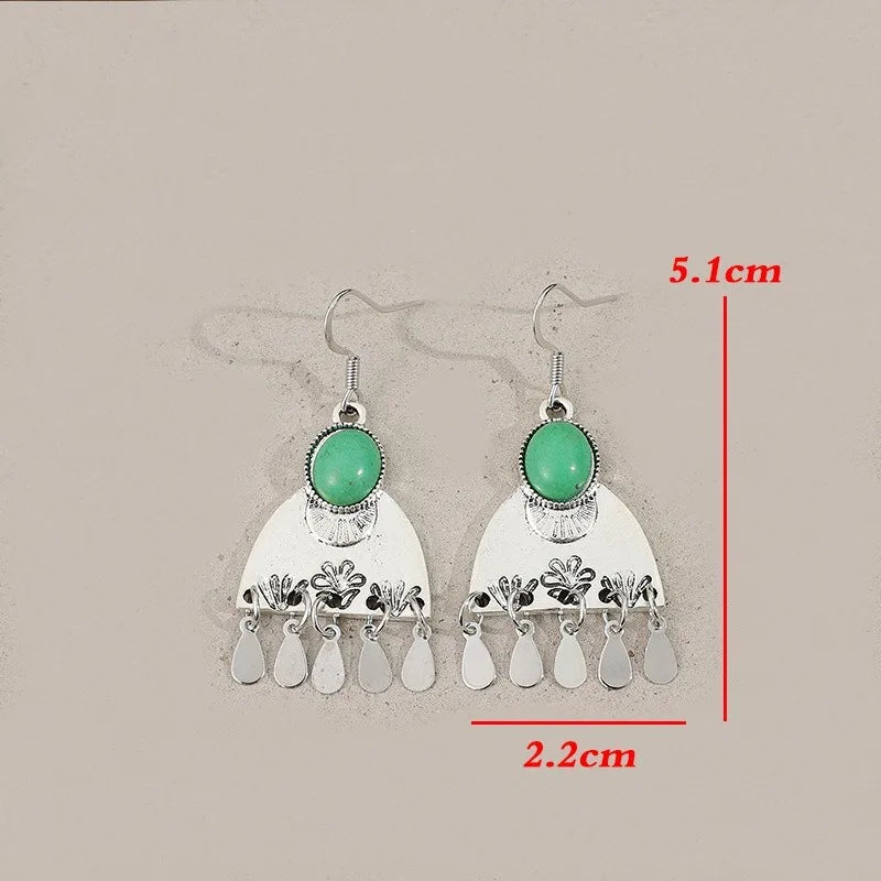 Vintage Handmade Silver Earring