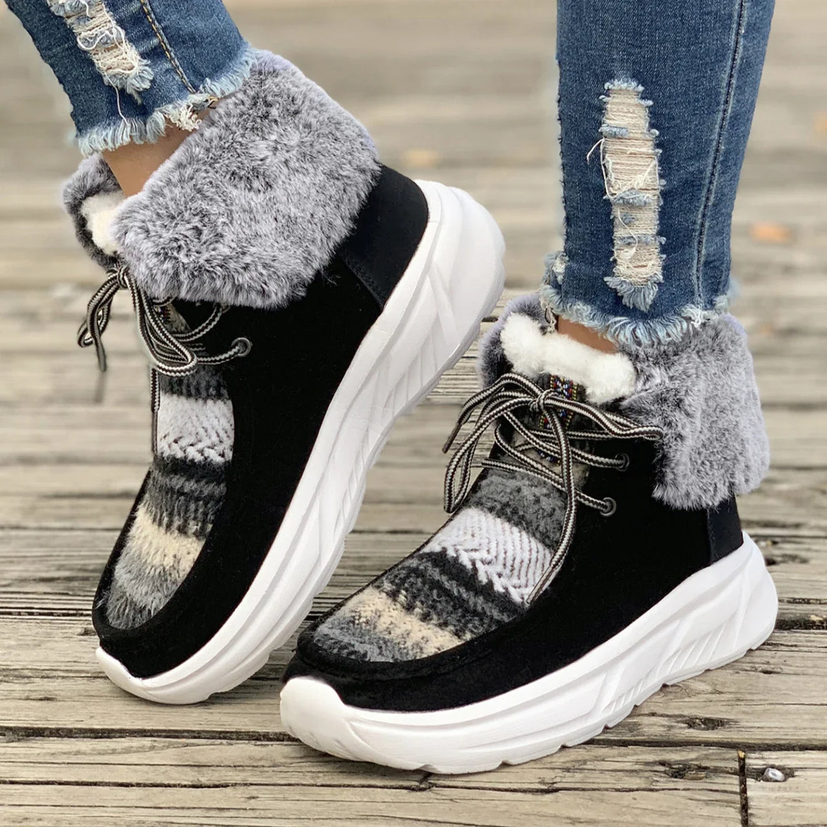 Supportive and Trendy Orthopedic Boots