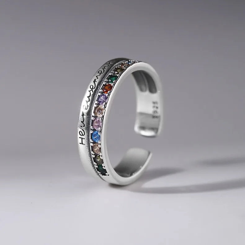 Delicate Artisan Silver Ring
