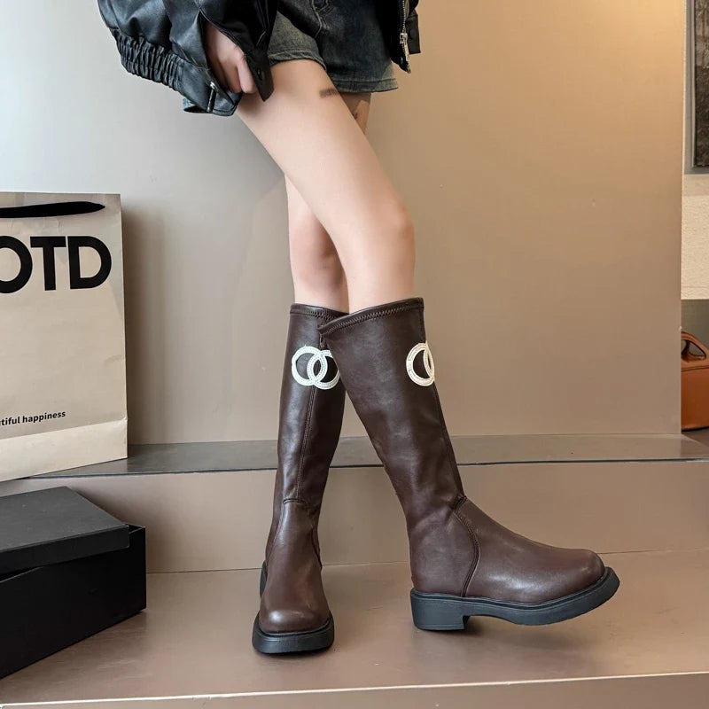 Sleek and Supportive Orthopedic Boots