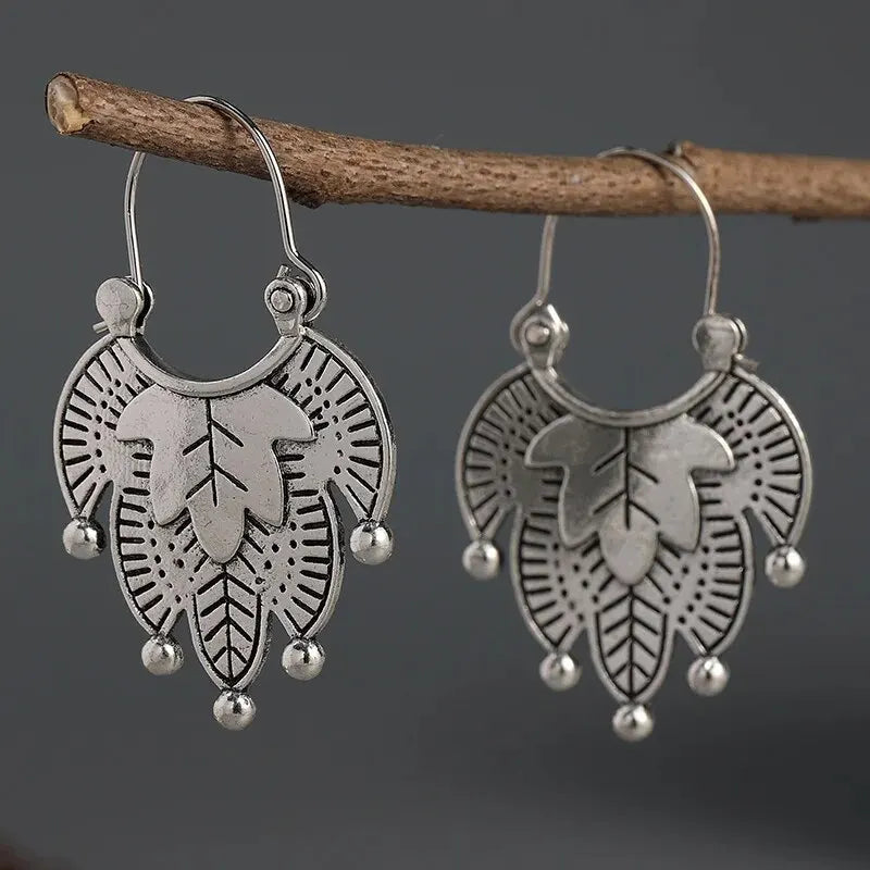Delicate Artisan Silver Earring