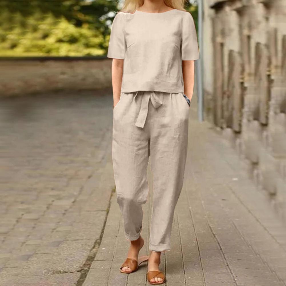 KS | Elegant, colorful 2-piece summer set