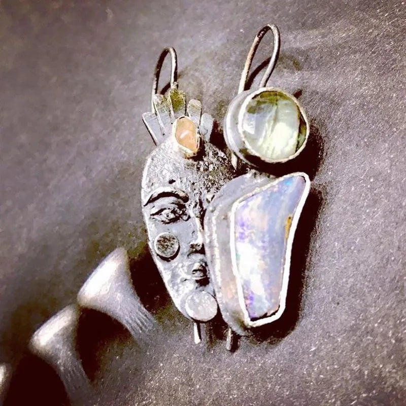 Beautiful Silver Earring with Unique Style