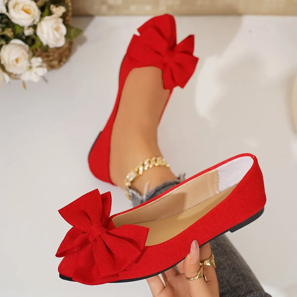 Supportive and Stylish Orthopedic Flats