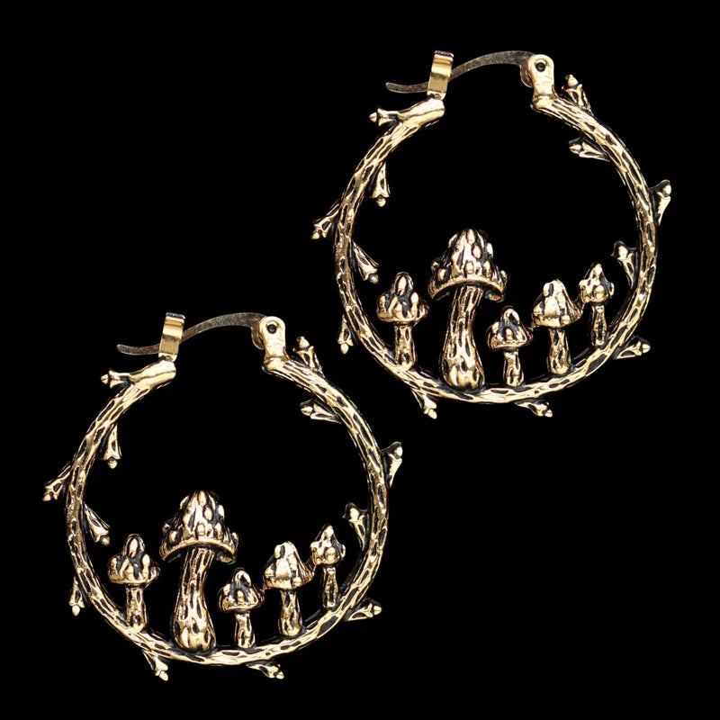Beautiful Gold Earring with Unique Style