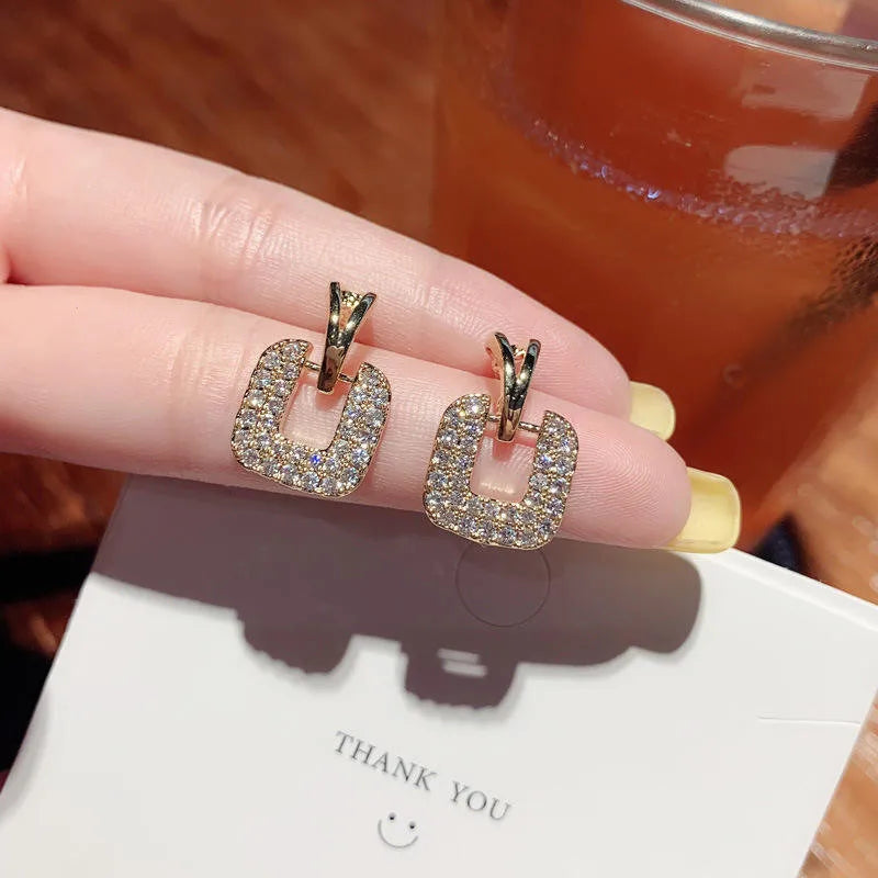 Delicate Artisan Gold Earring