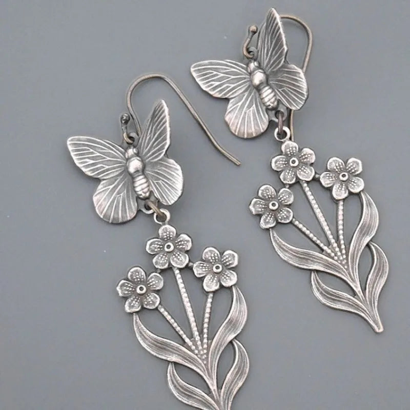 Delicate Artisan Silver Earring