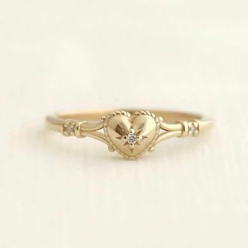 Vintage Handmade Gold Ring