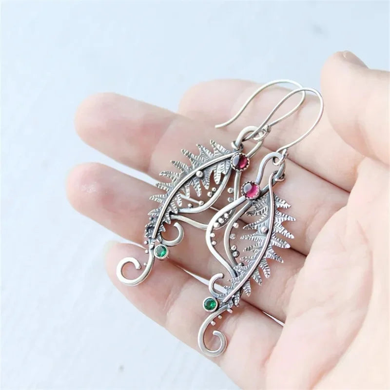 Delicate Artisan Silver Earring