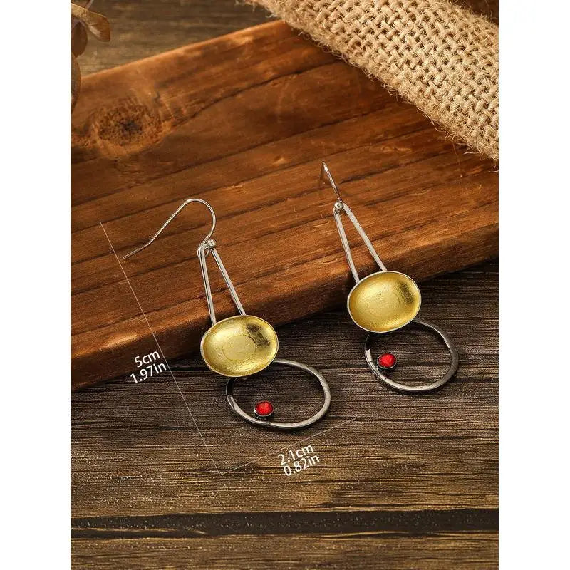 Vintage Handmade Silver Earring