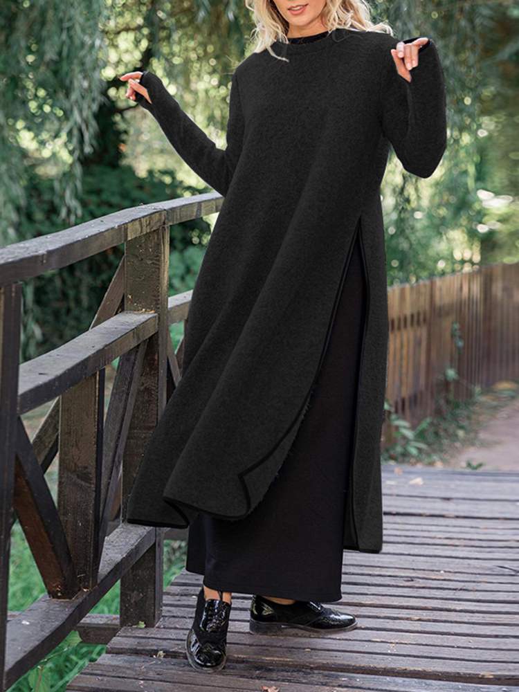 KS | Uncomplicated and chic winter dress