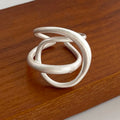 Delicate Artisan Gold Ring