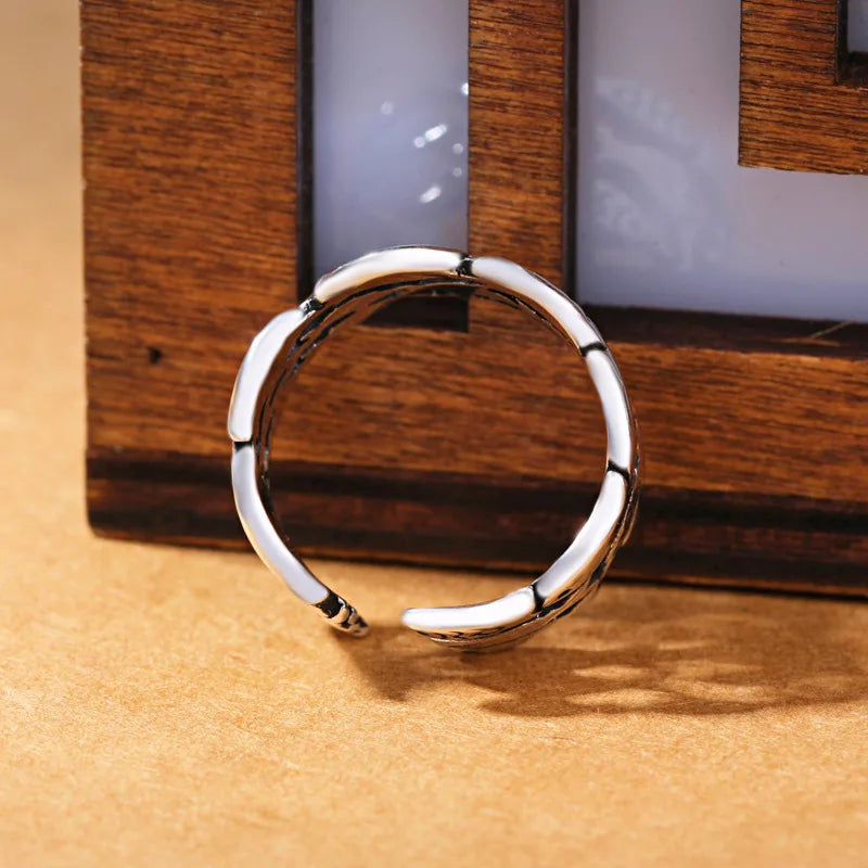 Delicate Artisan Silver Ring