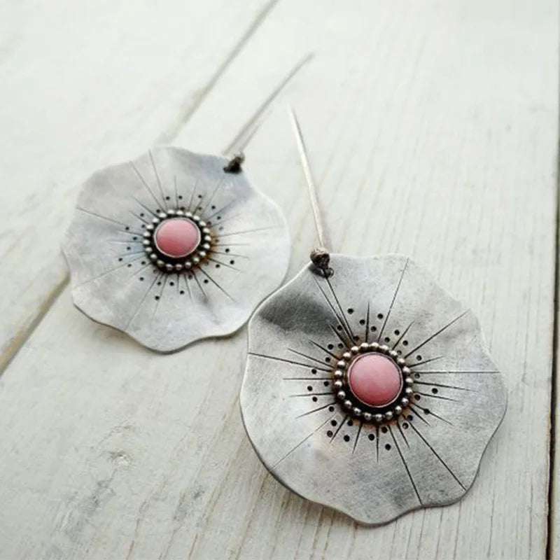 Vintage Handmade Silver Earring