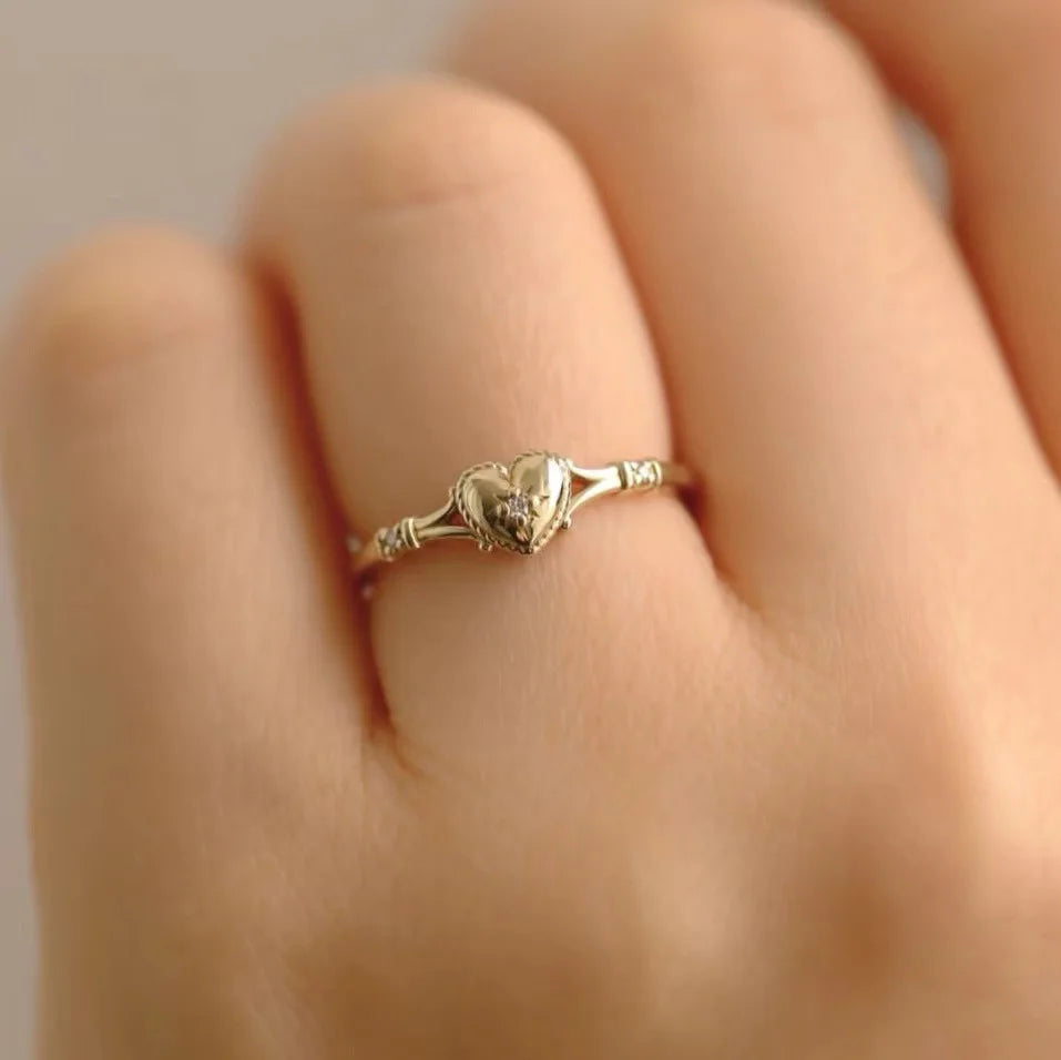 Vintage Handmade Gold Ring