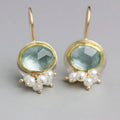 Vintage Handmade Gold Earring