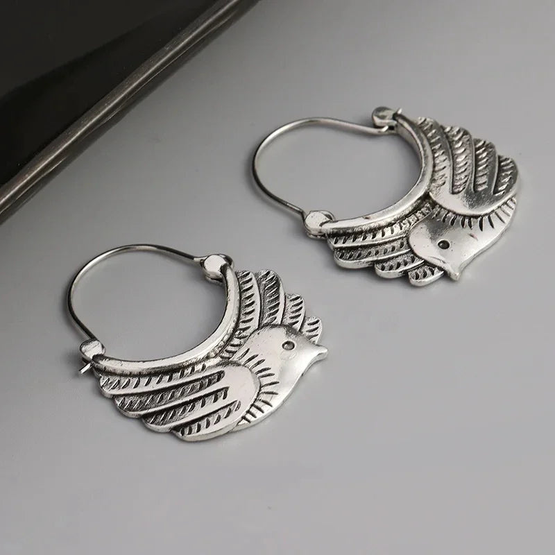 Delicate Artisan Silver Earring
