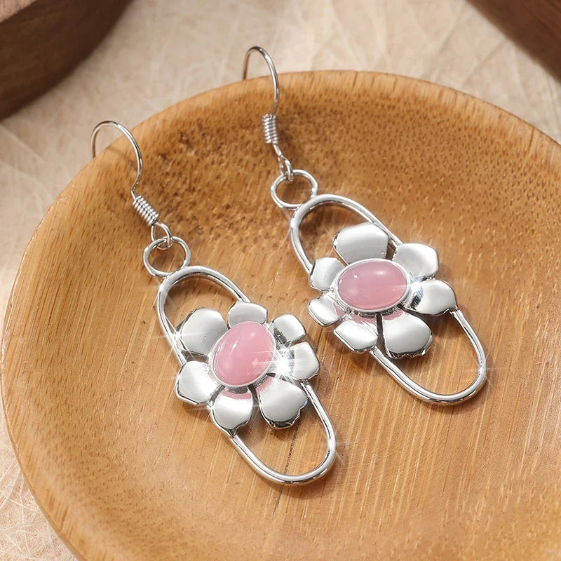 Romantic Silver Earring for Special Moments