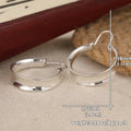 Romantic Silver Earring for Special Moments