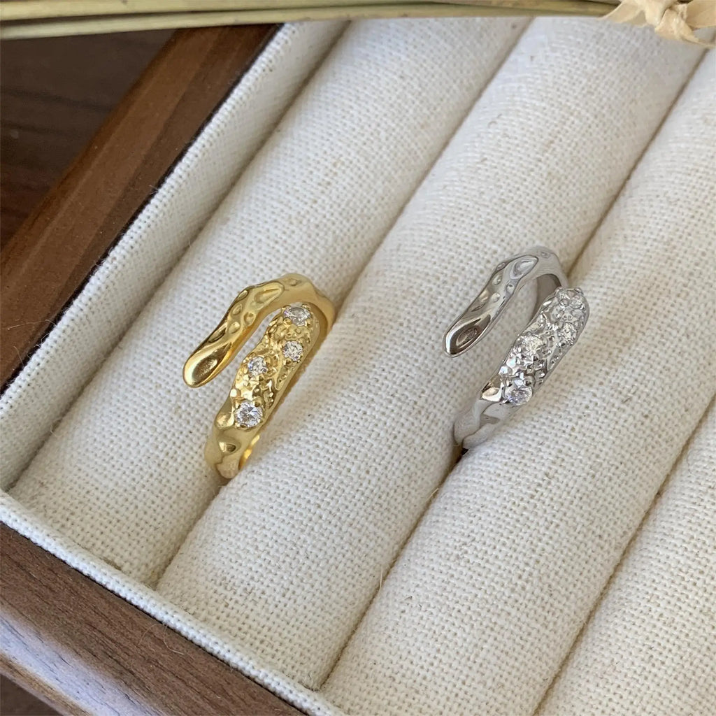 Delicate Artisan Silver Ring