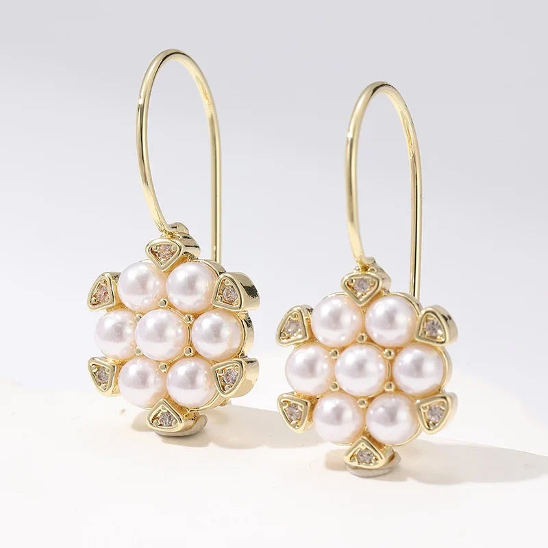 Delicate Artisan Pearl Earring
