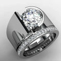 Classic Silver Ring with Timeless Appeal