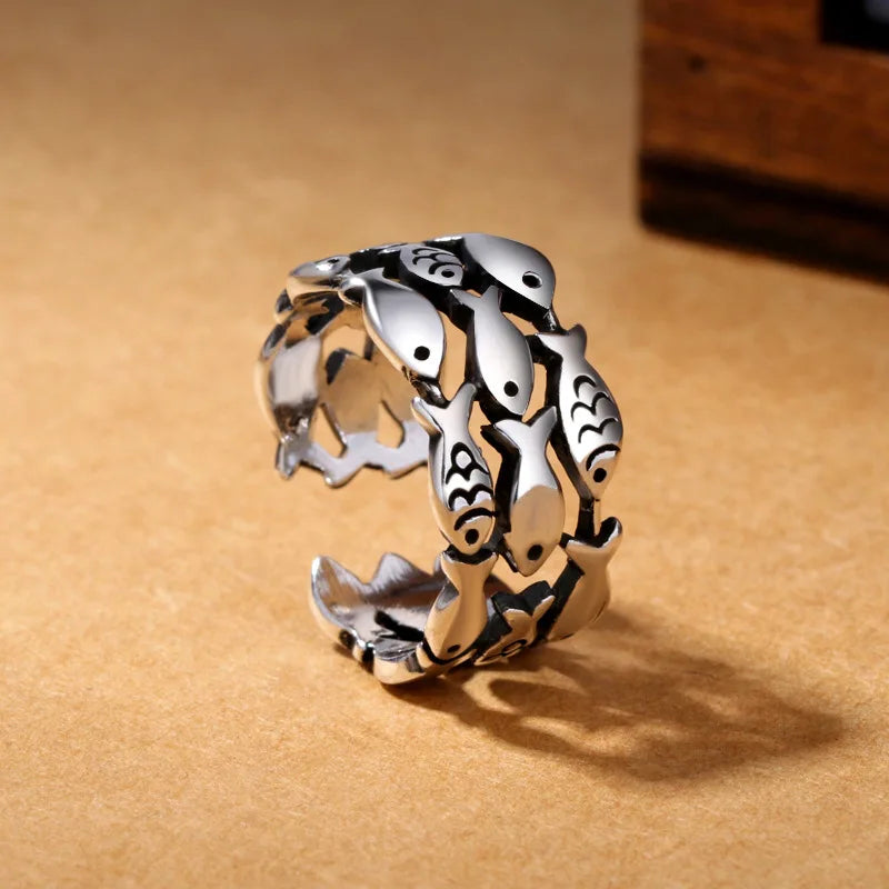 Delicate Artisan Silver Ring