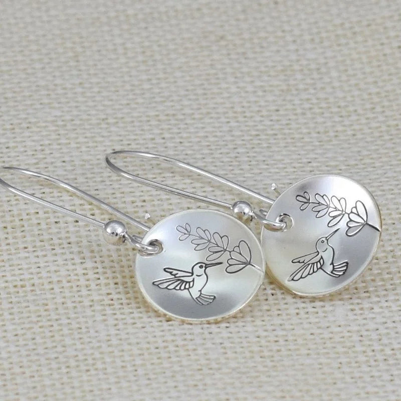 Romantic Silver Earring for Special Moments