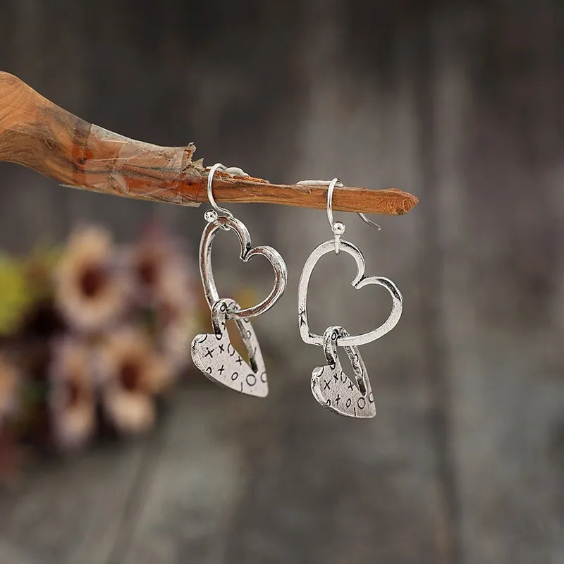 Vintage Handmade Silver Earring
