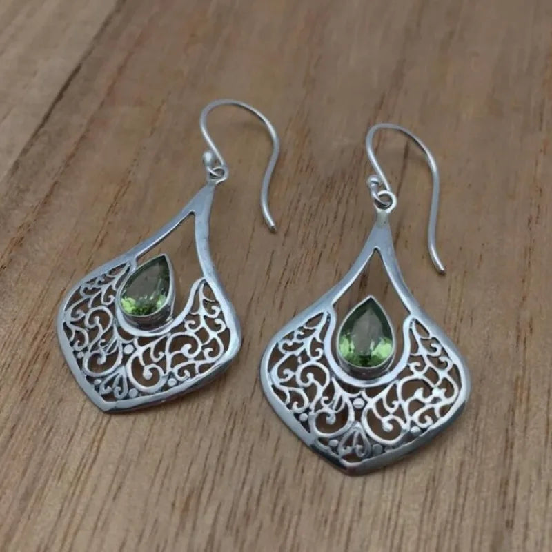 Vintage Handmade Silver Earring