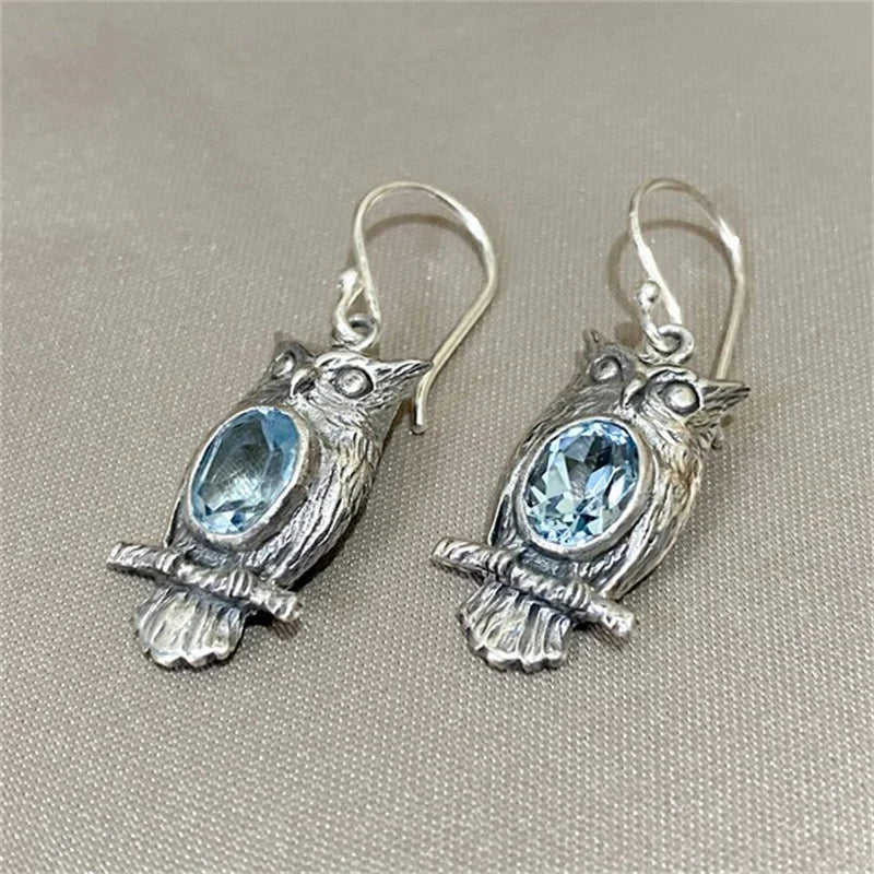 Vintage Handmade Silver Earring