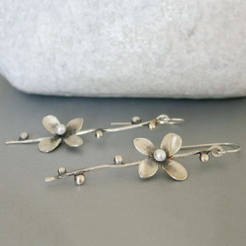 Classic Silver Earring with Timeless Appeal