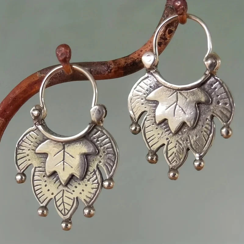 Delicate Artisan Silver Earring