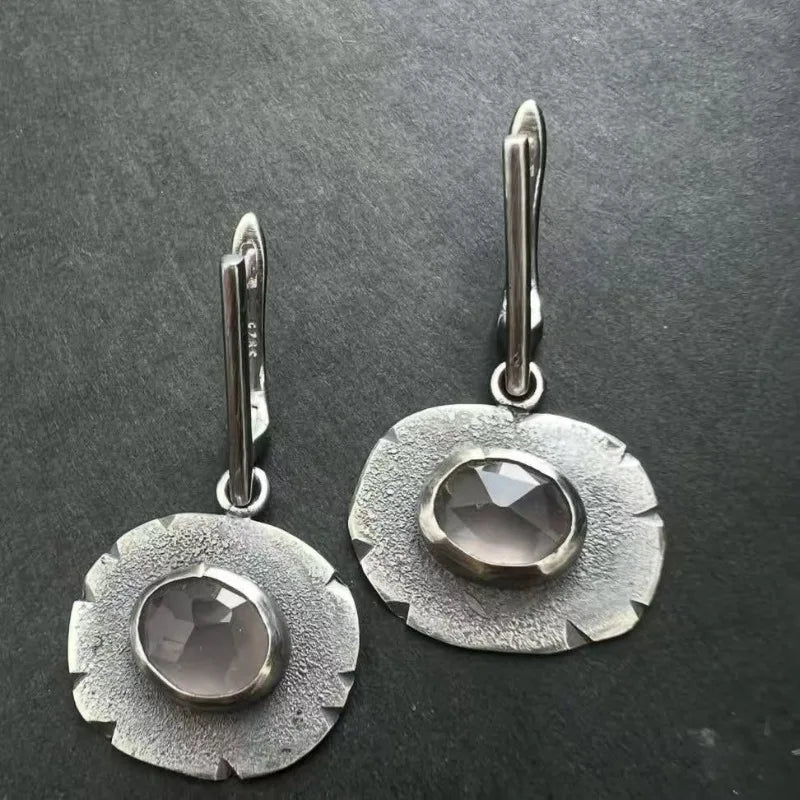 Delicate Artisan Silver Earring