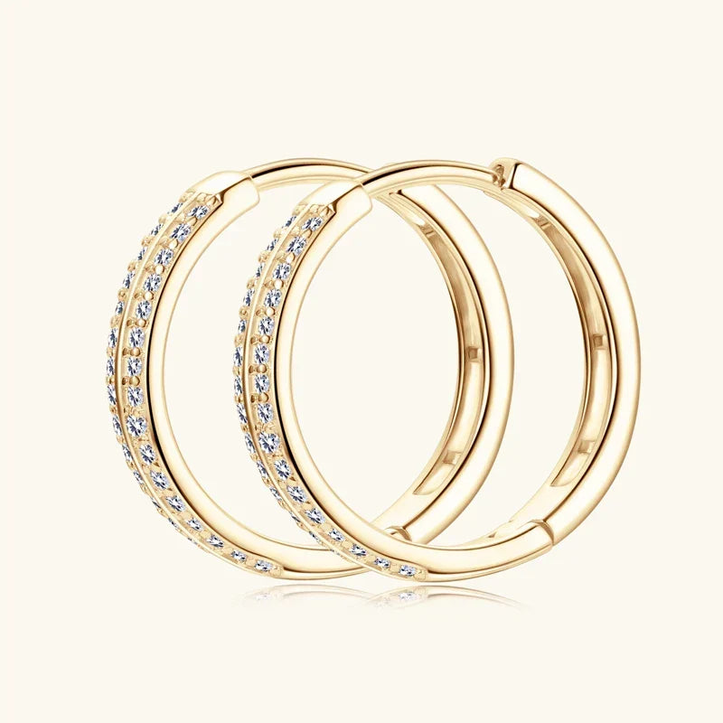 Romantic Gold Earring for Special Moments