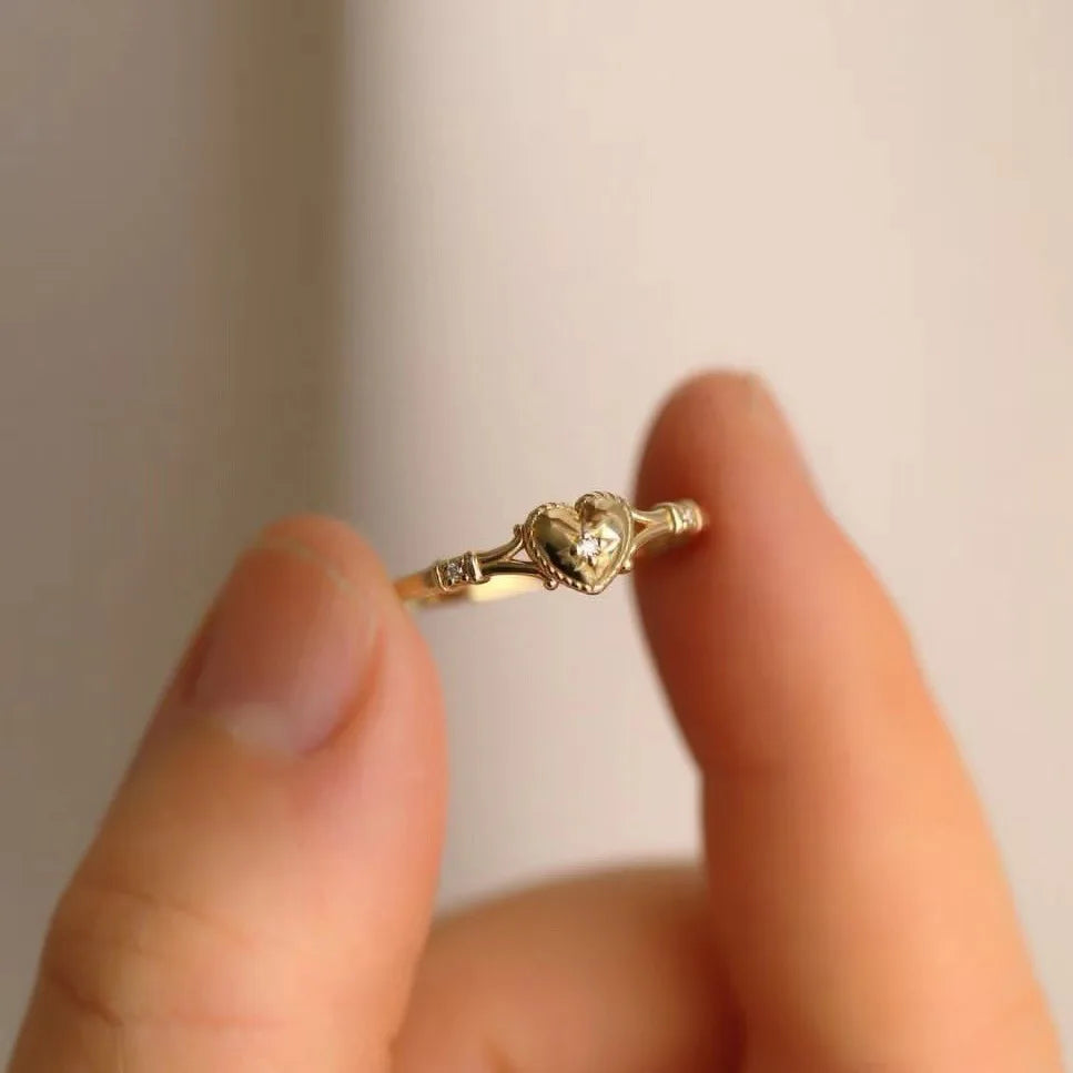 Vintage Handmade Gold Ring