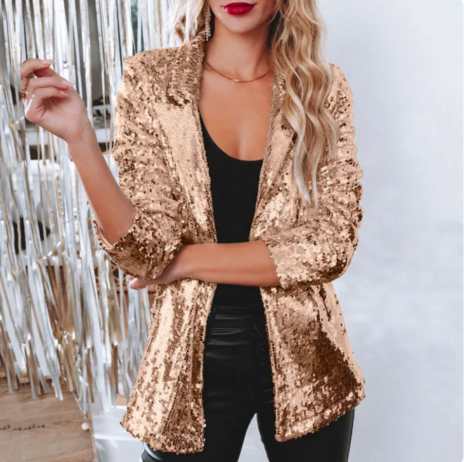 JO | Sequin blazer for women